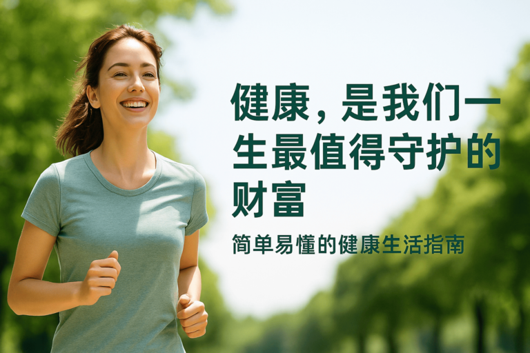 健康，是我们一生最值得守护的财富